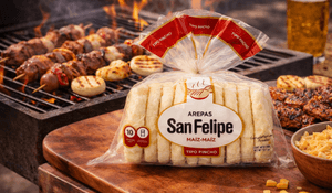 3. Arepa tipo pincho