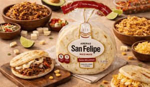 4. Arepa para rellenar